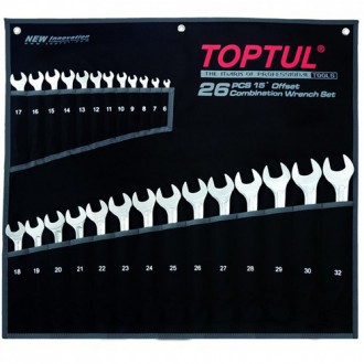 Набор ключей комбинированных 26 шт 6-32 мм TOPTUL Hi-Performance GPAX2601. Харків. фото 1 Набор ключей комбинированных 26 шт 6-32 мм TOPTUL Hi-Performance GPAX2601. Харків. фото 1