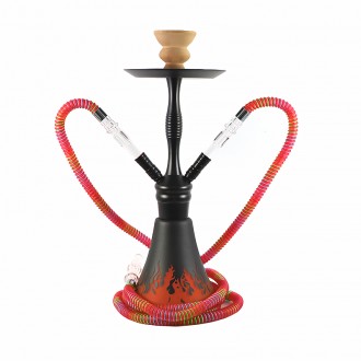 Кальян на 2 трубки Woyu WY-HS03 Red 45 см. Благовещенское. фото 1 Кальян на 2 трубки Woyu WY-HS03 Red 45 см. Благовещенское. фото 1