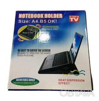Охлаждающая подставка для ноутбука Notebook Holder MA-158 (9 "- 15") Держатель д. . фото 1