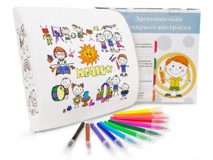 Подушка-розмальовка (memory foam). Запоріжжя. фото 1 Подушка-розмальовка (memory foam). Запоріжжя. фото 1