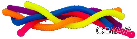 Эластичные разноцветные сенсорные резинки легко тянутся, скручиваются, при этом . . фото 1