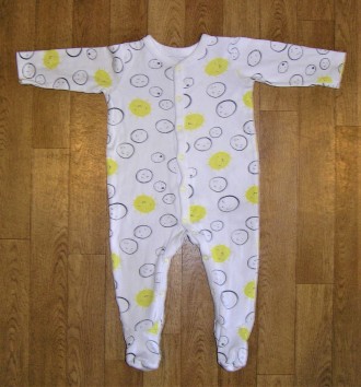 Комплект одежды для малыша 6-9 месяцев, 74 см, 9 кг, 100% хлопок.
Кофта - Prima. . фото 7
