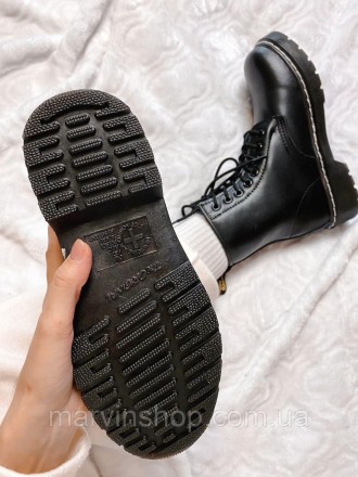 Женские ботинки черные зимние Dr. Martens 
Dr. Martens — это лучшая обувь в мире. . фото 6