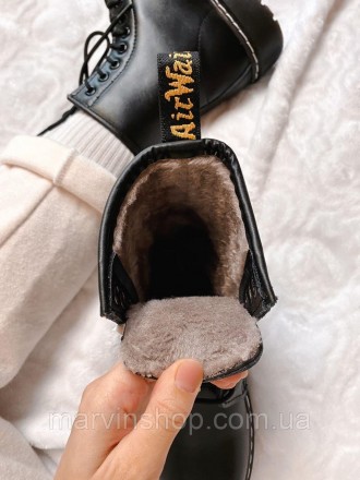 Женские ботинки черные зимние Dr. Martens 
Dr. Martens — это лучшая обувь в мире. . фото 5