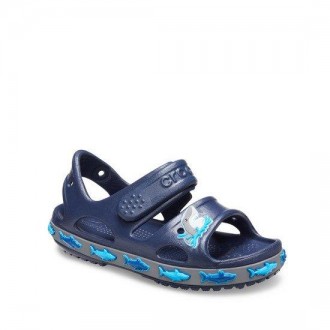 Сандалии детские Crocs Fun Lab Shark Band Sandal акула синий. Киев. фото 1 Сандалии детские Crocs Fun Lab Shark Band Sandal акула синий. Киев. фото 1