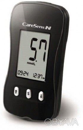 Система контроля глюкозы в крови "CareSens N" для безопасного, удобного и безбол. . фото 1