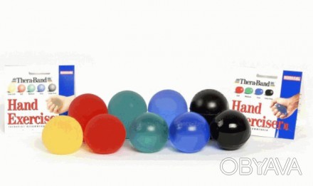 Мяч тренажер для разработки кисти Thera-Band Оригинальный мяч TheraBand, произво. . фото 1