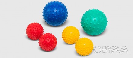 Мячи Activa Medium LEDRAGOMMA, пара.
 Массажные мячики двух диаметров, очень при. . фото 1