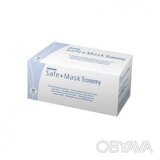 Маска защитная медицинская Medicom Safe + Mask Economy на резинках Маска защитна. . фото 1
