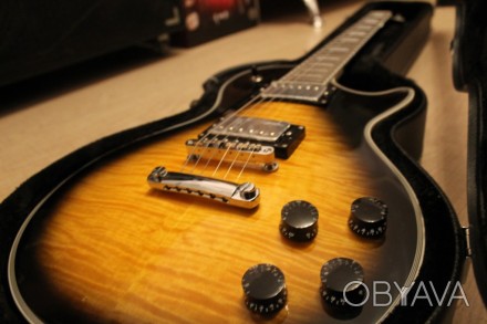 Добротный Gibson Les Paul Custom Black Sun. Высокой качество. Снохшибательнный в. . фото 1