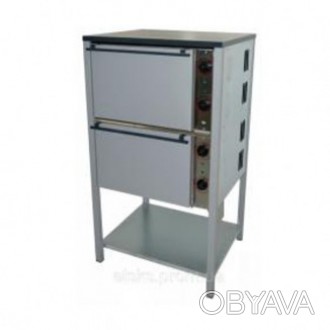 Однокамерный жарочный шкаф ШЖЭ 2 используется для выпечки самых разнообразных хл. . фото 1