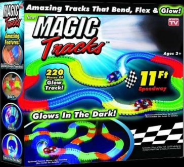 Magic Glow Tracks це абсолютно нова гоночна траса, яка гнеться і світиться в тем. . фото 9