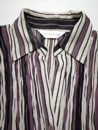Блузка блуза кофта кофточка рубашка
Длина изделия 60 см
Обхват груди 100 - 110. . фото 5