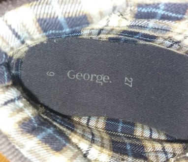 Продам деми ботинки "George" на мальчика, 27 размер, длина стельки 17 . . фото 4