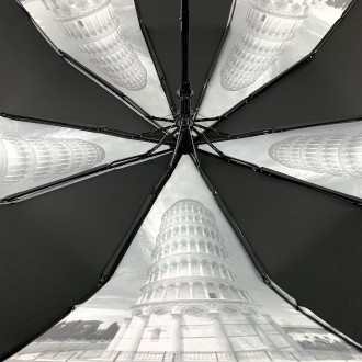 Складной зонт полуавтомат от Toprain, Города, система антиветер, обеспечит вам с. . фото 8