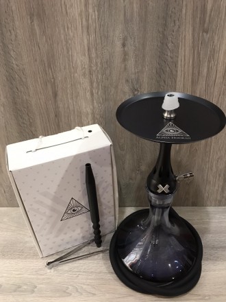 Кальян Alpha Hookah Model X Чёрный (351531). Благовещенское. фото 1 Кальян Alpha Hookah Model X Чёрный (351531). Благовещенское. фото 1
