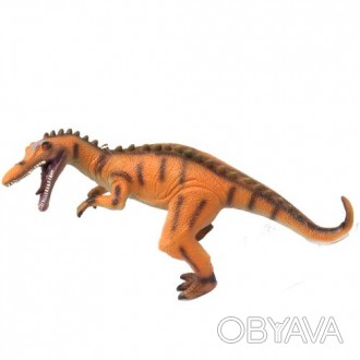 Резиновая фигурка динозавра - Барионикса. Игрушка хорошо детализирована, выполне. . фото 1