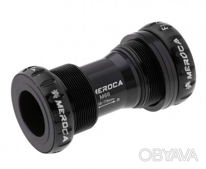 Каретка Meroca BB52 Hollowtech II, черная
• Каретка для шатунов с интегрированно. . фото 1