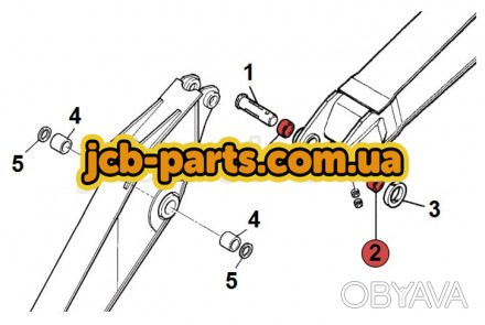 Втулка в ушко стрелы гусеничного экскаватора JCB JS330.Ответы на часто задаваемы. . фото 1