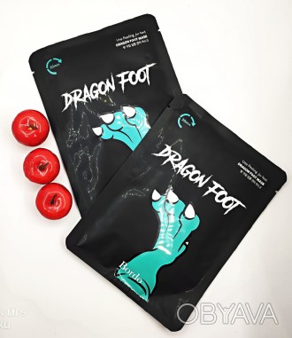 Пилинг-носочки Bordo Cool Dragon Foot Peeling Mask
 Пилинг-носочки изнутри пропи. . фото 1