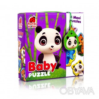 Baby puzzle MAXI Zoo RK1210-02. . фото 1
