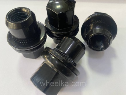 ГАЙКИ КОЛЕСНЫЕ М14Х1,5X46; ЧЁРНЫЙ МАТ, ШАЙБА, КЛЮЧ 22 (ЗАКРЫТЫЕ), КРЕПЕЖ КОЛЕС -. Киев. фото 1 ГАЙКИ КОЛЕСНЫЕ М14Х1,5X46; ЧЁРНЫЙ МАТ, ШАЙБА, КЛЮЧ 22 (ЗАКРЫТЫЕ), КРЕПЕЖ КОЛЕС -. Киев. фото 1