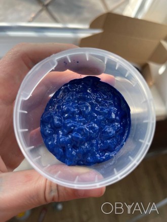 Пигментная паста на безводной основе для эпоксидной смолы 50 г (синяя)
Равномерн. . фото 1