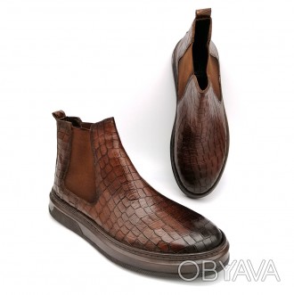 
Классические ботинки оценит каждый мужчина, стильные и удобные изготовлены толь. . фото 1