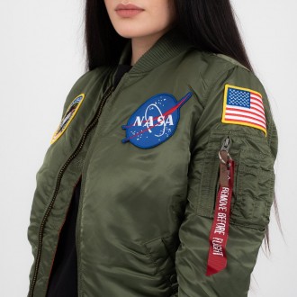 nasa MA-1 Эта летная куртка является действующим обмундированием астронавтов США. . фото 4