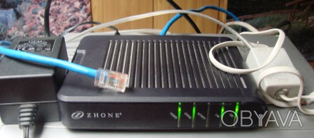 Багатофункціональний модем ADSL маршрутизатор ZHONE 6211-I3-302 ADSL2+ Router.
. . фото 1