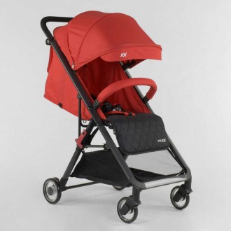 Коляска прогулочная детская "JOY" Kamelia Red/Black + футкавер (86088). Благовещенское. фото 1 Коляска прогулочная детская "JOY" Kamelia Red/Black + футкавер (86088). Благовещенское. фото 1