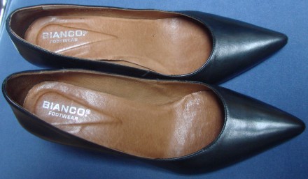 Туфлі Bianco footwear, розмір 36 (на 35,5 - 22,5 см). Шкіра. Made in Portugal. A. . фото 6