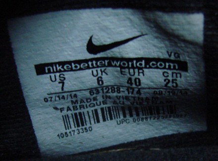 Бутси Nike Tiempo. Розмір 40 (25 см). Шкіряні. Made in Vietnam.. . фото 12