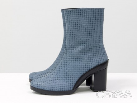 
Описание: Стильные ботинки для женщин из натуральной "плетеной" кожи красивого . . фото 1