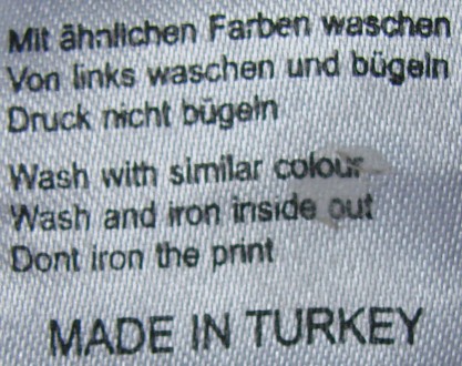 Футболка біла Deutschland. 100% Polyester. Ріст - 158 см. Ширина (зі спини): в т. . фото 5