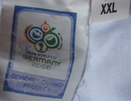 Футболка біла Deutschland. 100% Polyester. Ріст - 158 см. Ширина (зі спини): в т. . фото 6