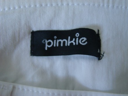 Штани (брюки) білі, straight (lucra), розклішені, легкі pimkie. Розмір 27, CN 16. . фото 4