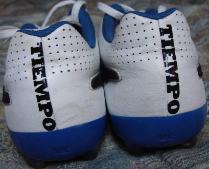 Копочки Nike Tiempo. Made in Vietnam. Розмір 36 (23 см). Натуральна шкіра. Леген. . фото 6