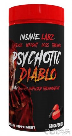 Psychotic Diablo от Insane Labz сжигание жира + утилизации воды + нормализация о. . фото 1