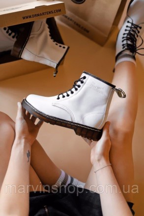 
Ботинки женские белые демисезонные Dr.Martens 
Потрясающие женские ботинки Др. . . фото 9