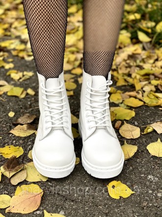 
Ботинки женские белые демисезонные Dr.Martens 
Потрясающие женские ботинки Др. . . фото 6