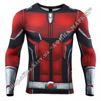 Купить Rashguard + леггинсы для детей. Рашгард с длинным рукавом Avengers Ant Ma. . фото 6