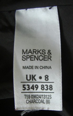 Спідниця Marks & Spencer. Розмір 36. 73% polyester, 25% viscose, 2% elastane. . фото 5