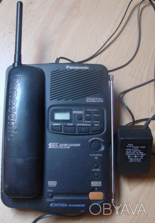 Стаціонарний радіотелефон з автовідповідачем Panasonic KX-TC276BX-B. Абсолютно с. . фото 1