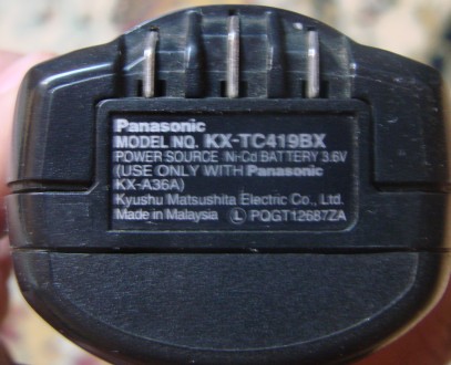 Трубка від стаціонарного радіотелефона Panasonic KX-TC419BX. Робоча.. . фото 5