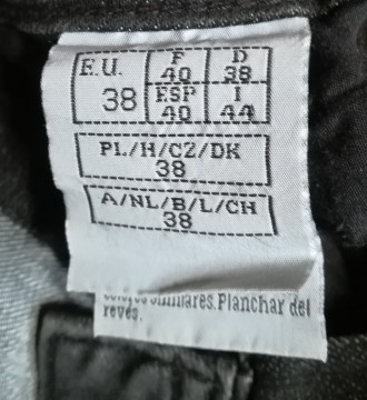 Джинси темно-сірі Hydee Jeans. Розмір 38. 76% cotton, 23% polyester, 1% elastane. . фото 6