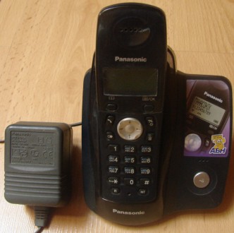 Стаціонарний радіотелефон Panasonic KX-TCD207UA. З двома трубками.. . фото 3