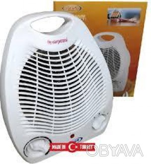 Електричний тепло вентилятор - це надійний і компактний прилад для швидкого обіг. . фото 1