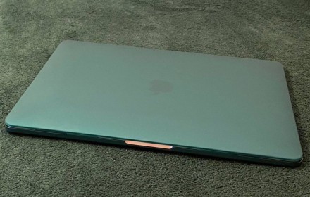 Чехол Soft Touch Matte Dark Green Хаки для планшета MacBook Pro 13 2016-20 A1706. . фото 5