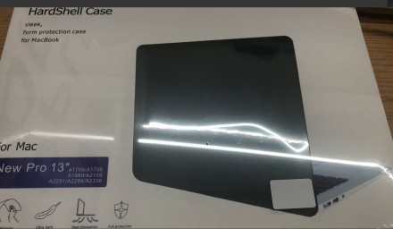 Чехол Soft Touch Matte Dark Green Хаки для планшета MacBook Pro 13 2016-20 A1706. . фото 6